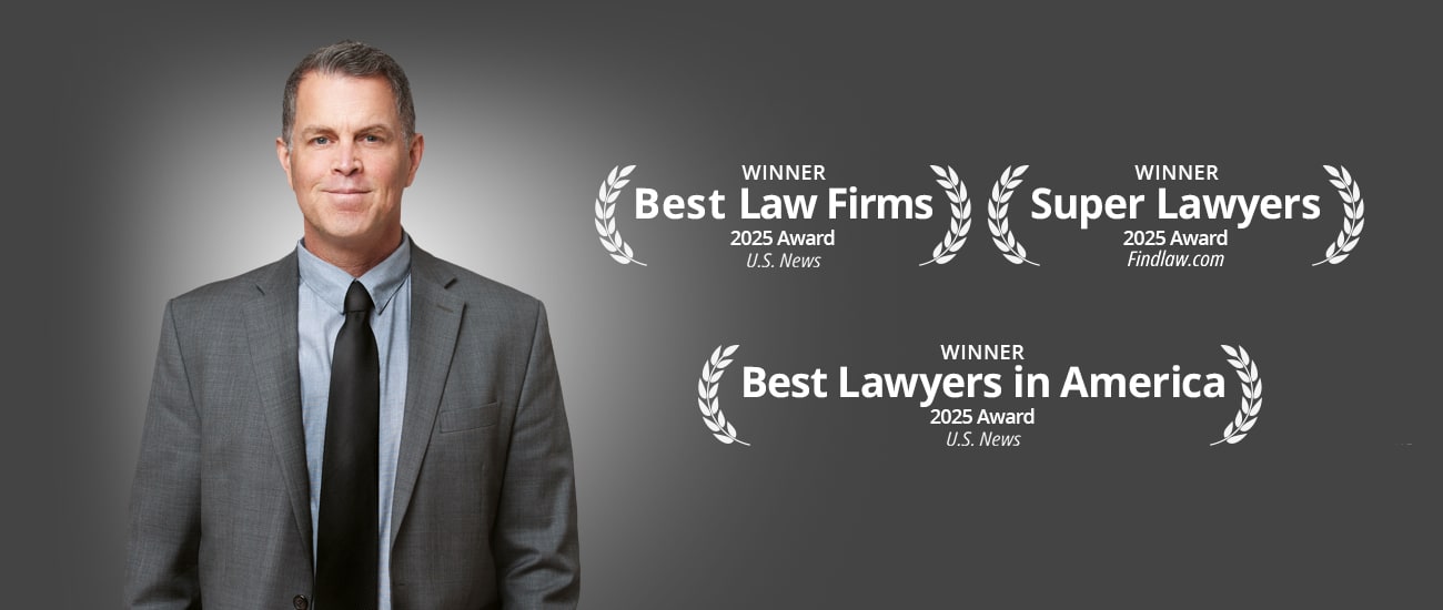 Banner with Picture of Peter Thompson